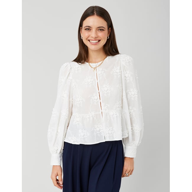 Blouse broderie 3d - BZB