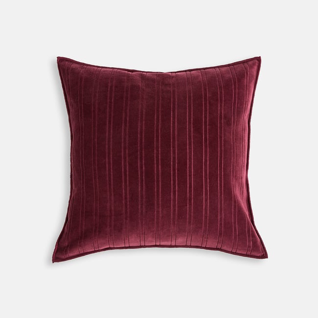 Housse de coussin 45 x 45 cm, en velours ciselé, MILO - LA REDOUTE INTERIEURS