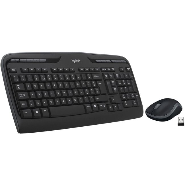 Clavier + Souris MK330 noir et gris <span itemprop=