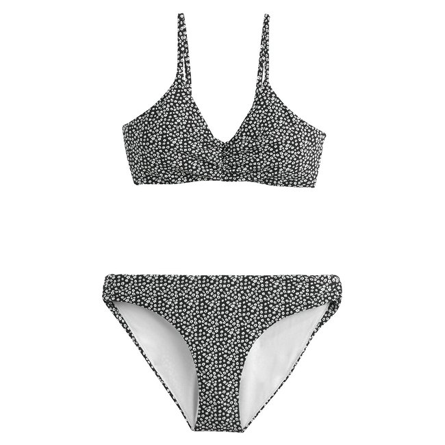 Bikini mit Blumenmuster motiv blumen <span itemprop=