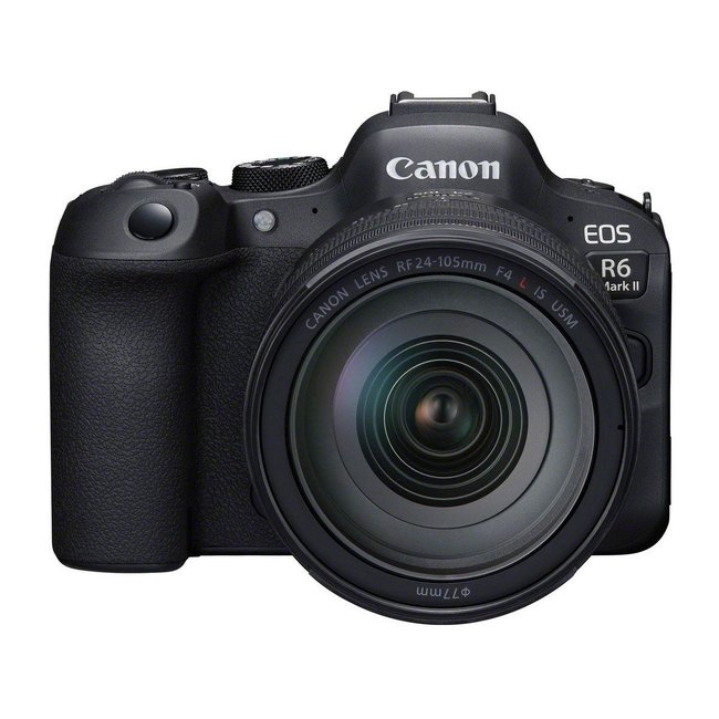 Appareil photo Hybride R6 Mark II+ RF 24-105 F4 L IS USM noir <span itemprop=
