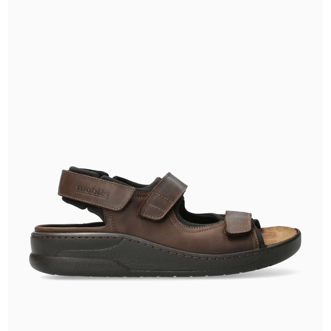 Sandales en cuir / textile VALDEN - MEPHISTO