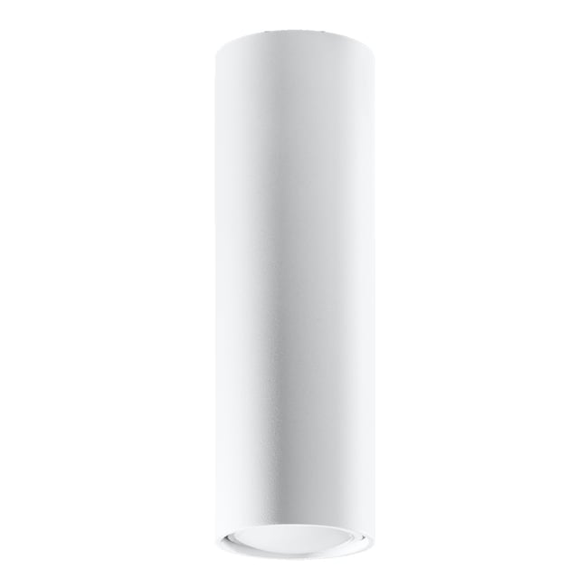 Plafonnier Acier Blanc GU10 1 Lagos 20 Couleur blanc <span itemprop=