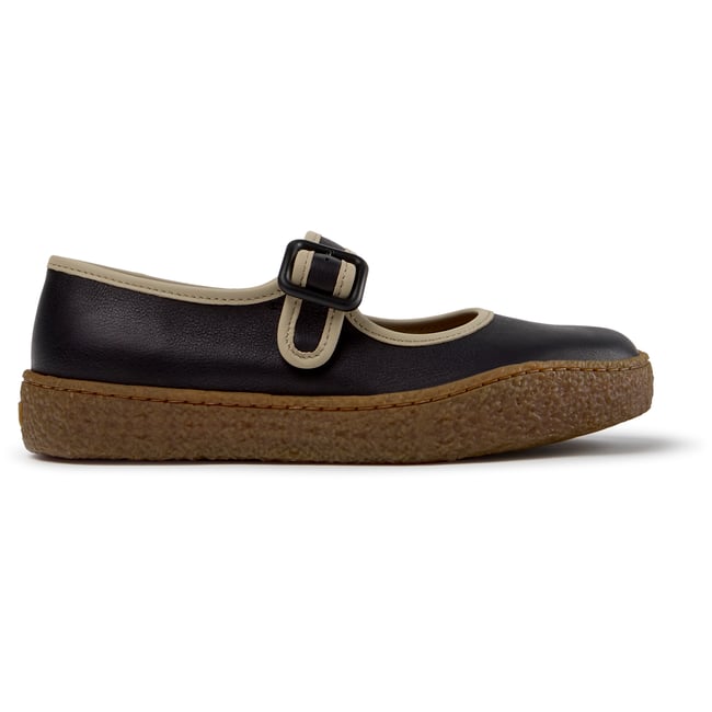 Ballerines Peu Terreno Smooth Leather noir 009 <span itemprop=