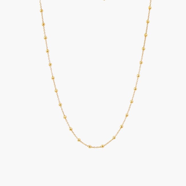 Colliers chaînes Argent Garanti doré <span itemprop=