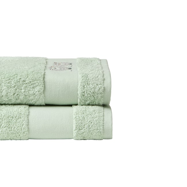 Drap de bain coton bio BALADE amande <span itemprop=