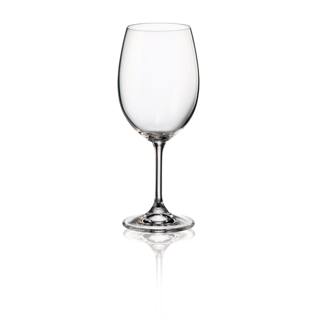 Boîte de 6 verres à vin 45cl, OSLO Couleur transparent <span itemprop=
