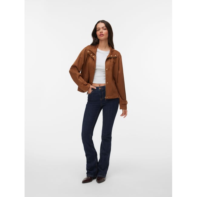 Veste cognac <span itemprop=