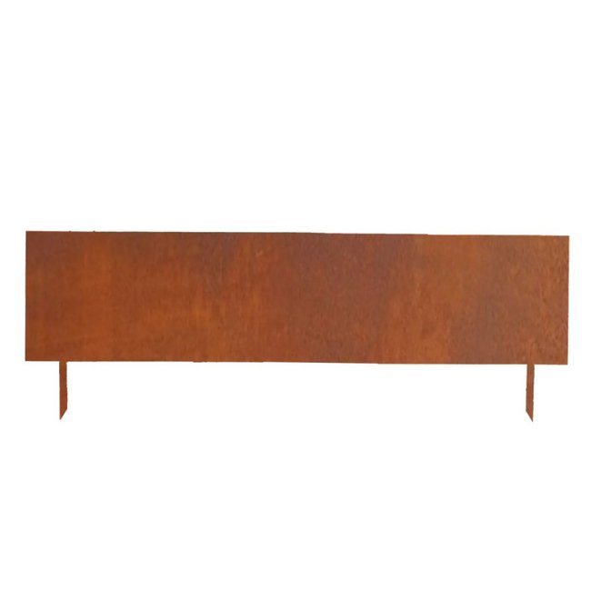 Bordure pelouse acier corten 105x35cm - ESSCHERT DESIGN