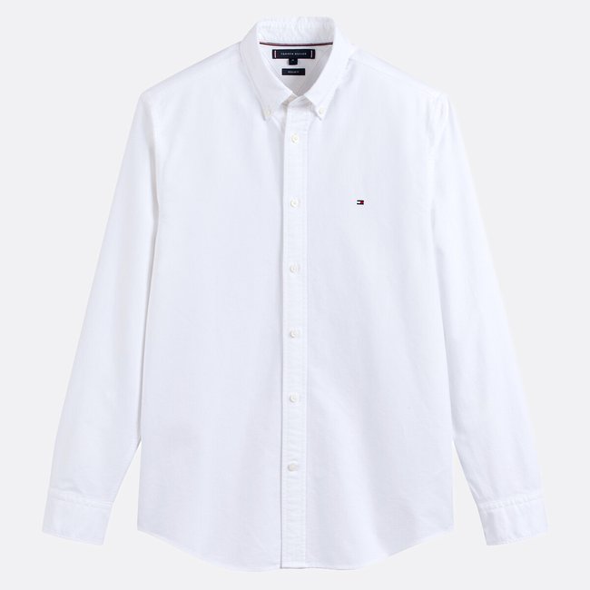 Hemd aus Stretch-Popeline, Slim-Fit - CALVIN KLEIN