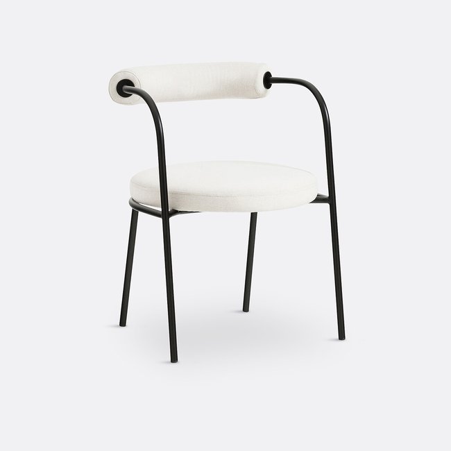 Стул из ткани, Piero белый LA REDOUTE INTERIEURS