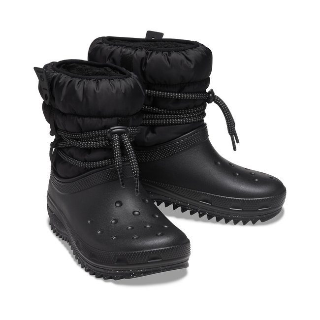 Stiefel Classic Neo Puff Luxe schwarz <span itemprop=