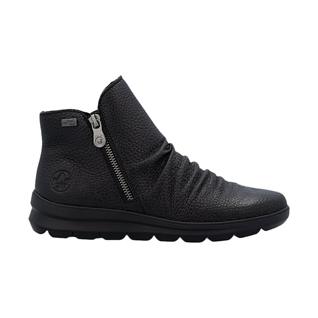 Bottine Cuir Cosmos noir <span itemprop=