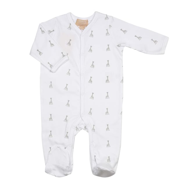 Pyjama naissance - coton blanco <span itemprop=