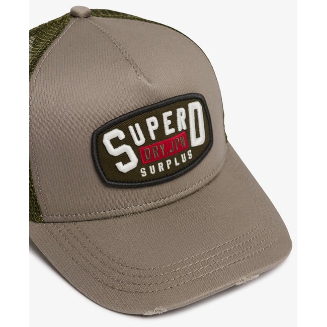 Casquette camionneur en velours Dirt Road gris galet foncé <span itemprop=