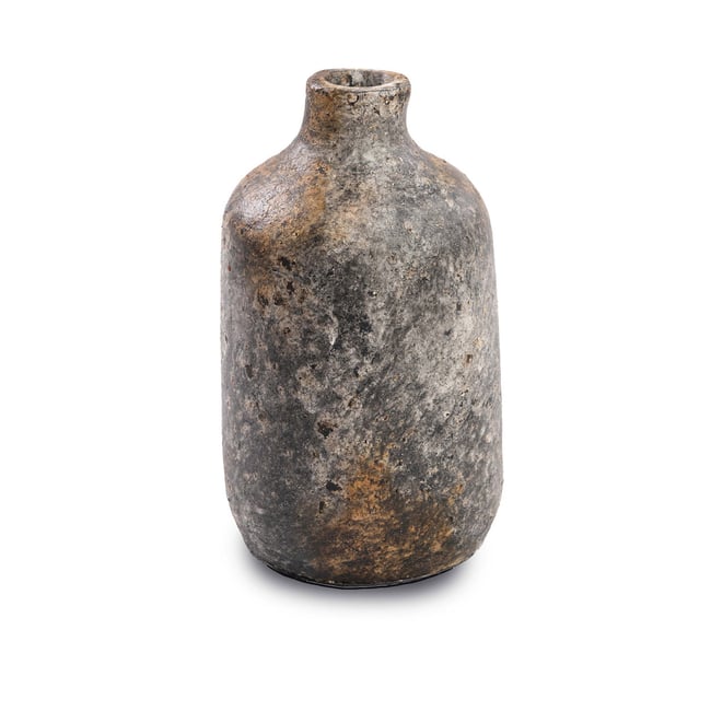 Le vase en matière naturelle CLASSY Couleur gris <span itemprop=
