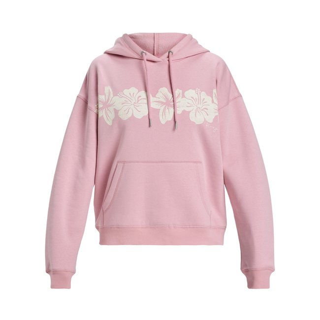 Sweat à capuche PERFECT PLACE. rose bleached mauve <span itemprop=
