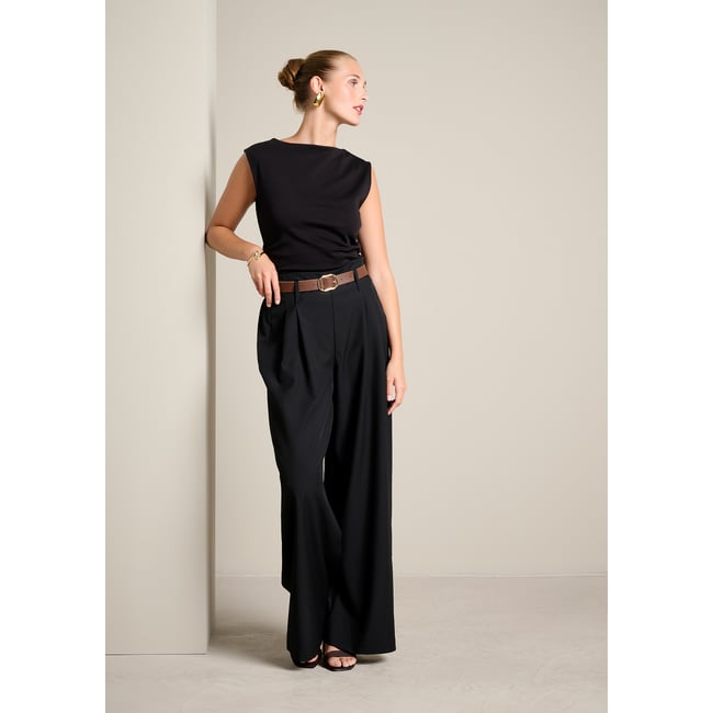 Pantalon large ceinturé - LOLALIZA
