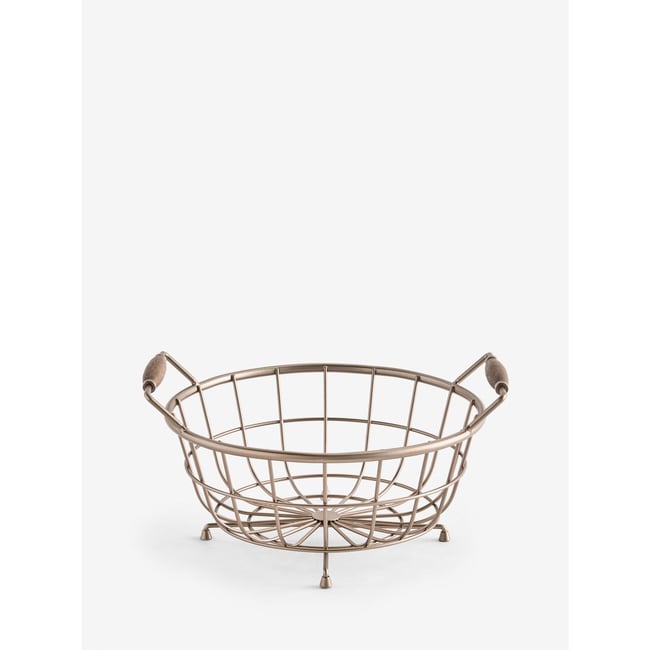 Corbeille à fruits hertford Couleur or antique <span itemprop=