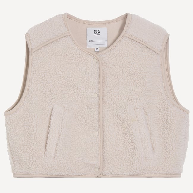Gilet sans manches en sherpa - LA REDOUTE COLLECTIONS
