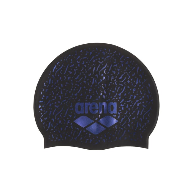 Bonnet de bain unisexe arena Shine black-plum <span itemprop=