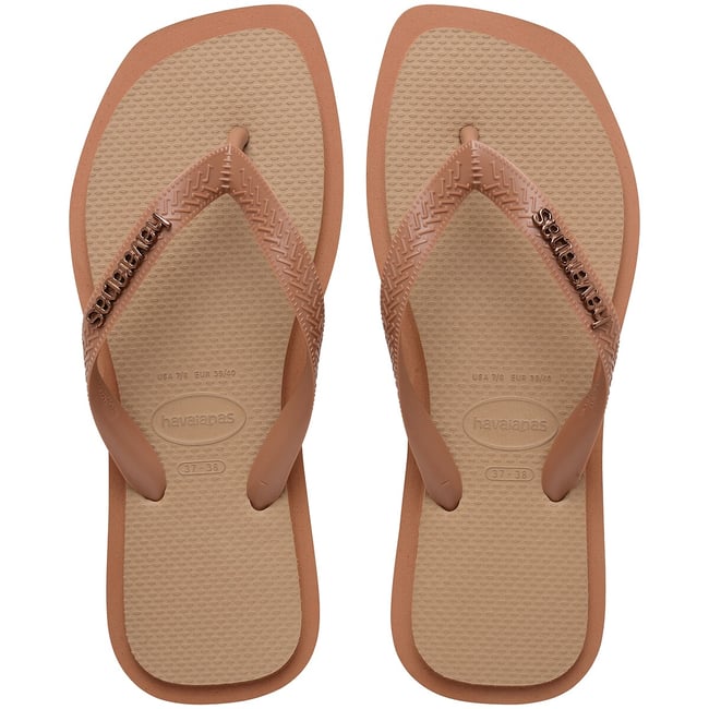 Flip-Flops Top Square Fusion rotgold <span itemprop=