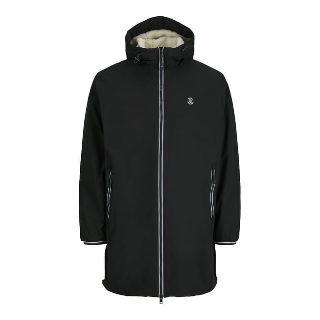 Parka longue à capuche doublé sherpa - JACK & JONES