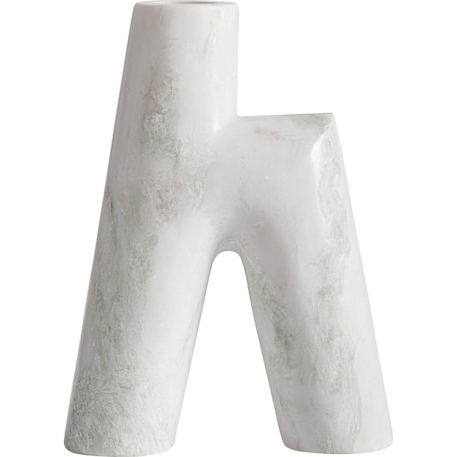 Figure décorative en onyx Couleur blanc veiné <span itemprop=