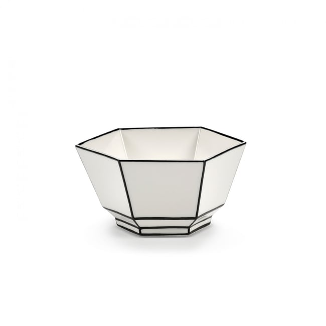 Bol en porcelaine Carte Blanche Couleur blanc <span itemprop=