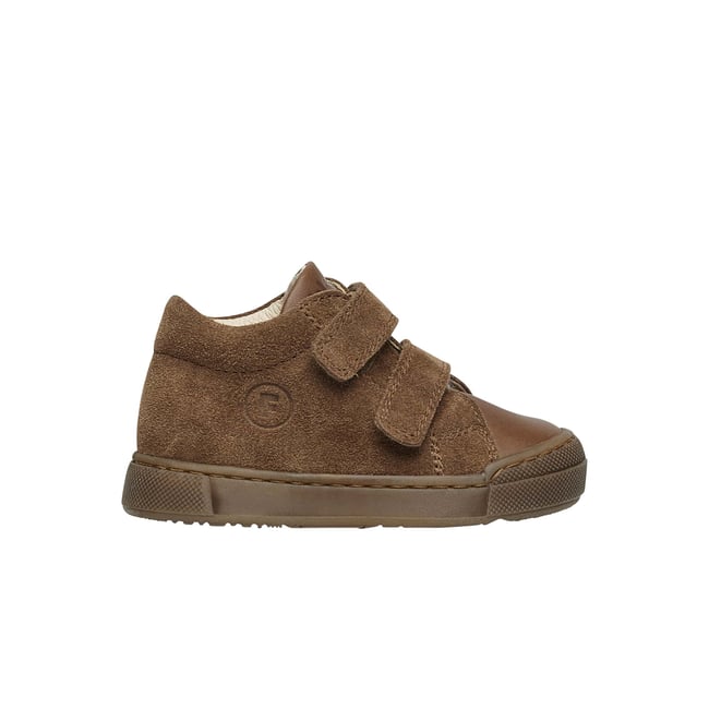 Baskets en cuir et suède SNOPES VL marron <span itemprop=