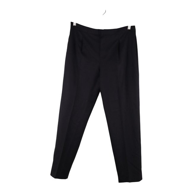 Pantalon en laine - Très Bon État noir <span itemprop=