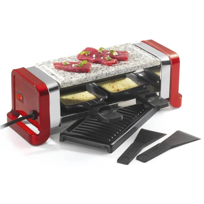 Machine a raclette GR 202-350 R rouge <span itemprop=