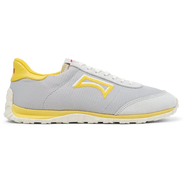 Baskets Cuir daim DRIFT WALK gris pastel <span itemprop=