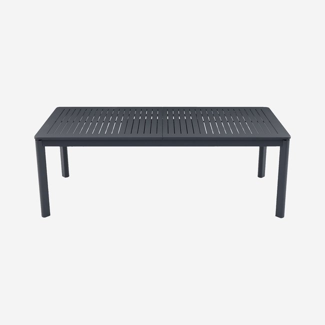 Table de jardin extensible en aluminium NISA - HABITAT