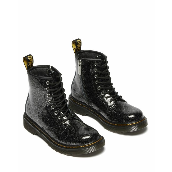 Stivaletti in pelle 1460 J Nebula Glitter nero DR. MARTENS