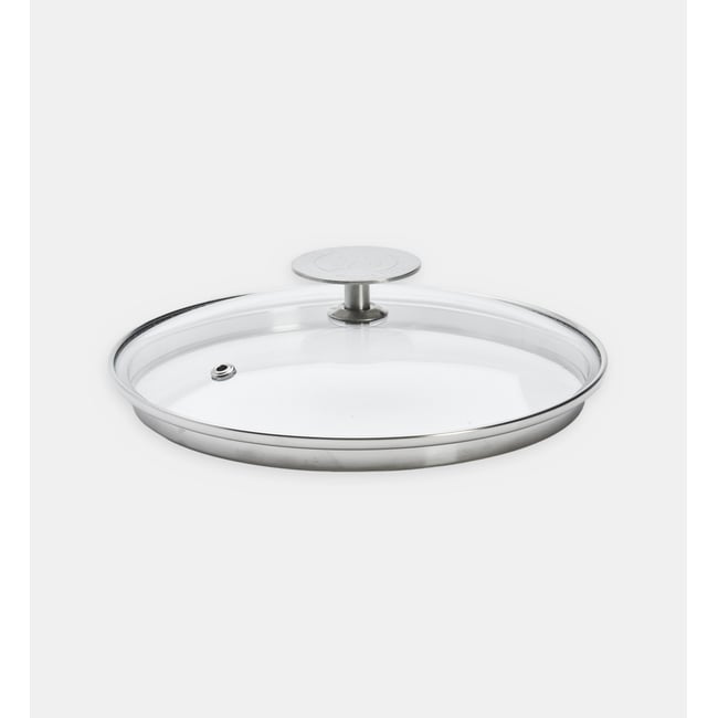 Couvercle verre profond - ø18 cm transparent <span itemprop=