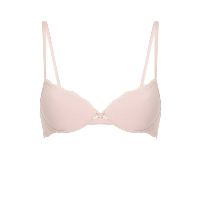 Soutien-gorge ampliforme en coton COMFIZ rose pale <span itemprop=
