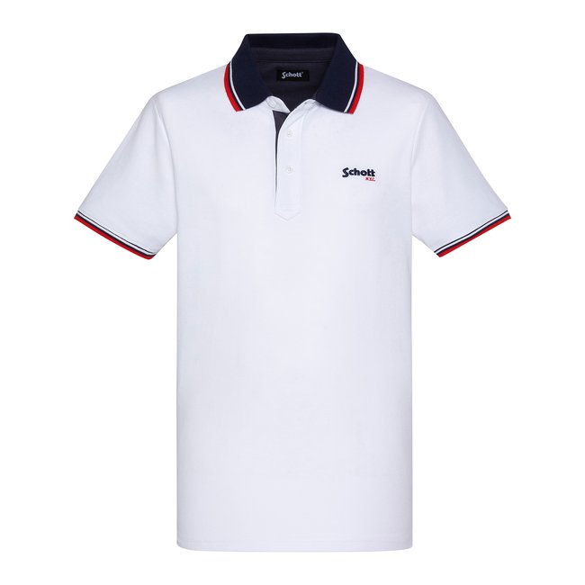 Polo en coton piqué - SCHOTT
