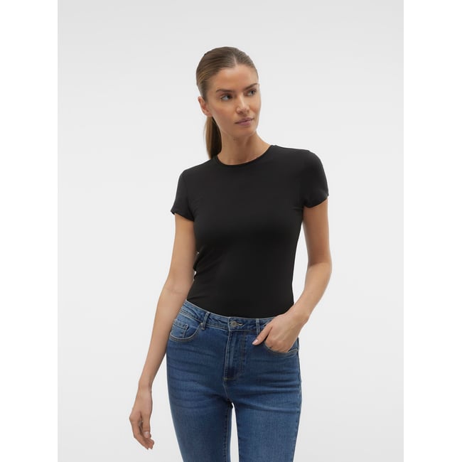 T-Shirt noire - black <span itemprop=