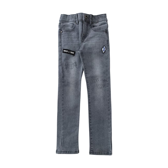 Pantalon enfant - Très bon état gris <span itemprop=