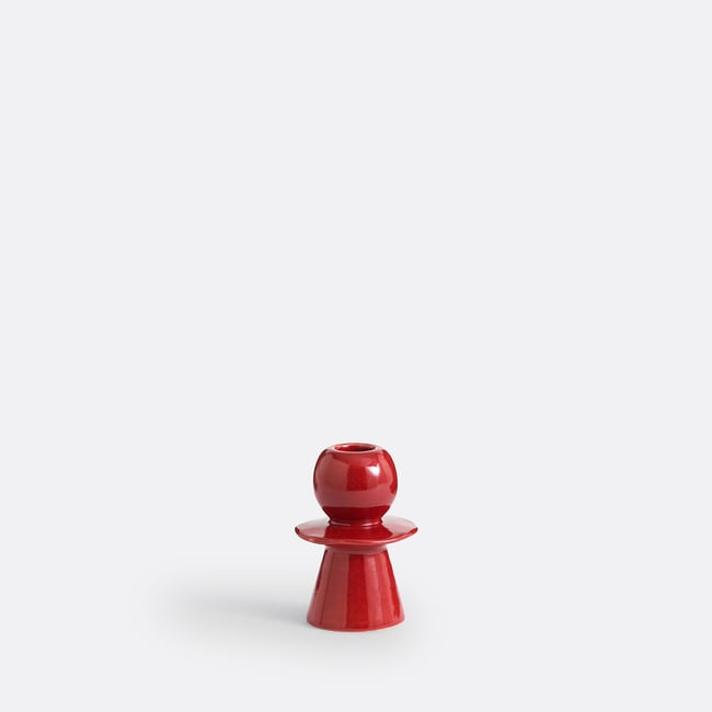 Bougeoir en céramique H10 cm, Greta - LA REDOUTE INTERIEURS
