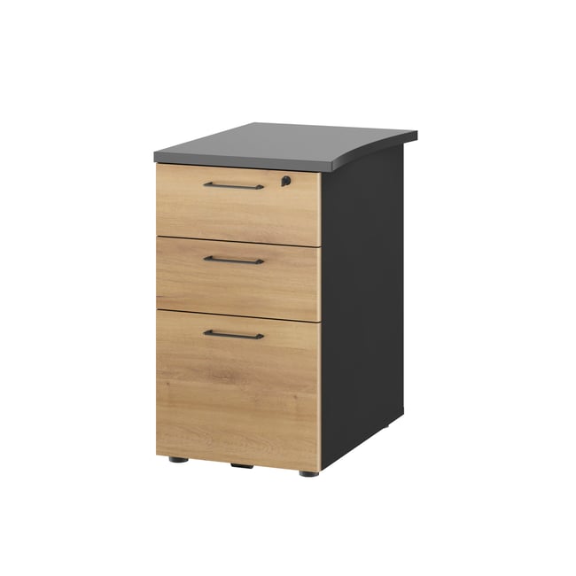 Caisson de bureau du  2 tiroirs Couleur beige <span itemprop=