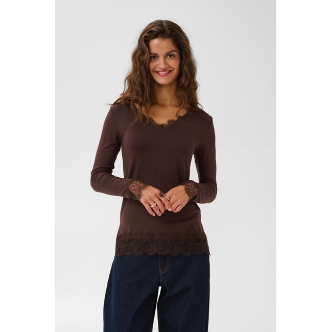 T-shirt à manches longues - CREAM