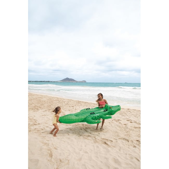 Matelas Gonflable Piscine 160x80cm Avec Appui-tête - Vert Dégradé, Flottant Ultra Confortable Jusqu'à 200kg
