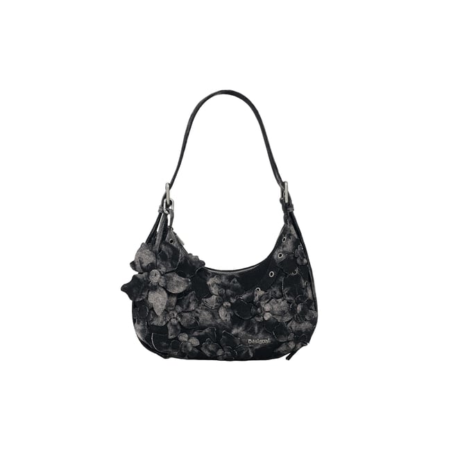 Petit sac imprimé noir <span itemprop=