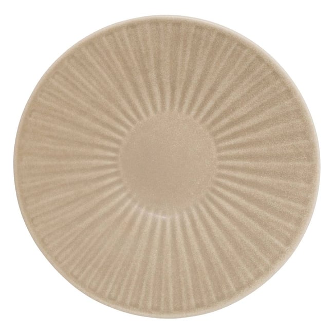 Lot de 4 assiettes creuse ronde en faïence NYERO - ATMOSPHERA