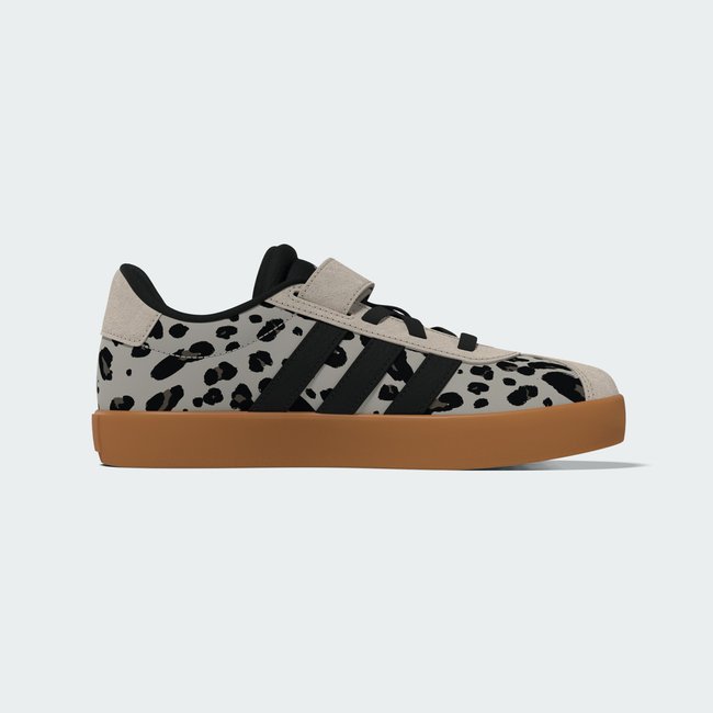 CHAUSSURE VL COURT 3.0 ENFANTS crystal linen / core black / khaki six <span itemprop=