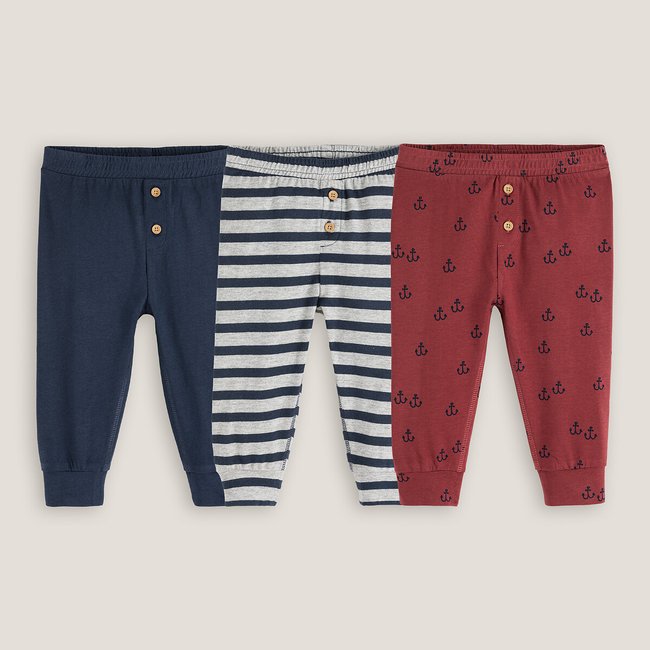 Confezione da 3 leggings multicolore LA REDOUTE COLLECTIONS