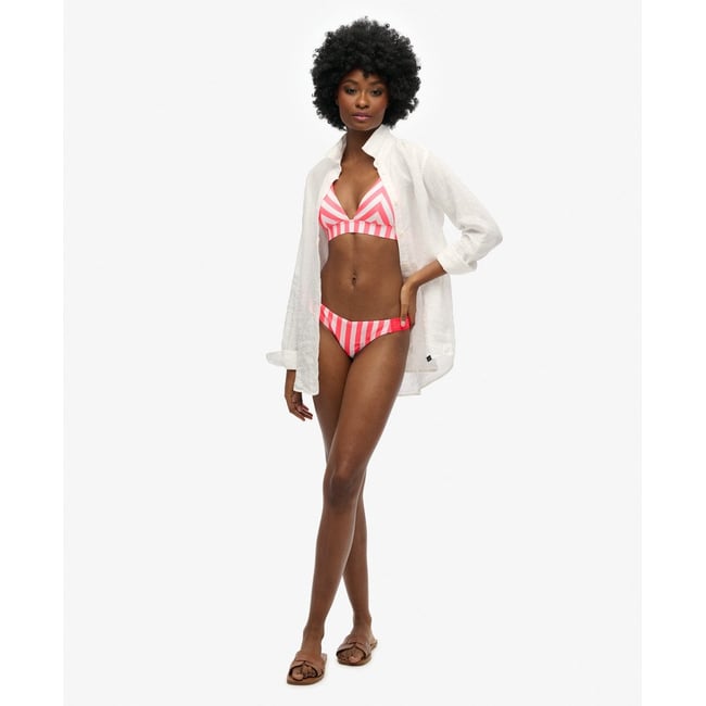 Bas de bikini espiègle rayé - SUPERDRY