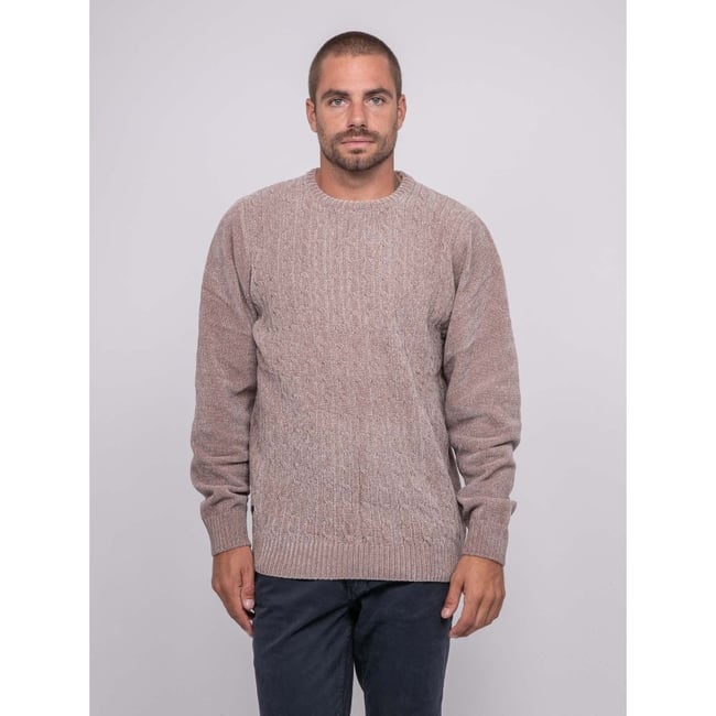 Pull Ras De Cou Avec Torsades Liturin - RITCHIE